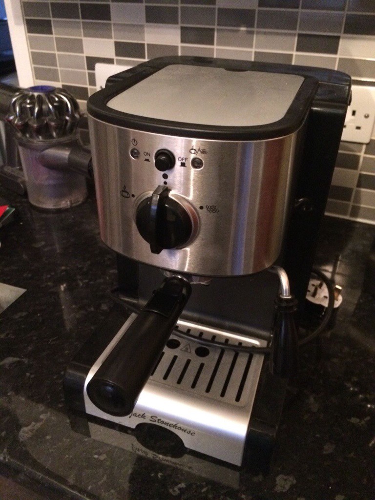 Jack Stonehouse 15 bar Espresso and Cappuccino Coffee Maker Machine