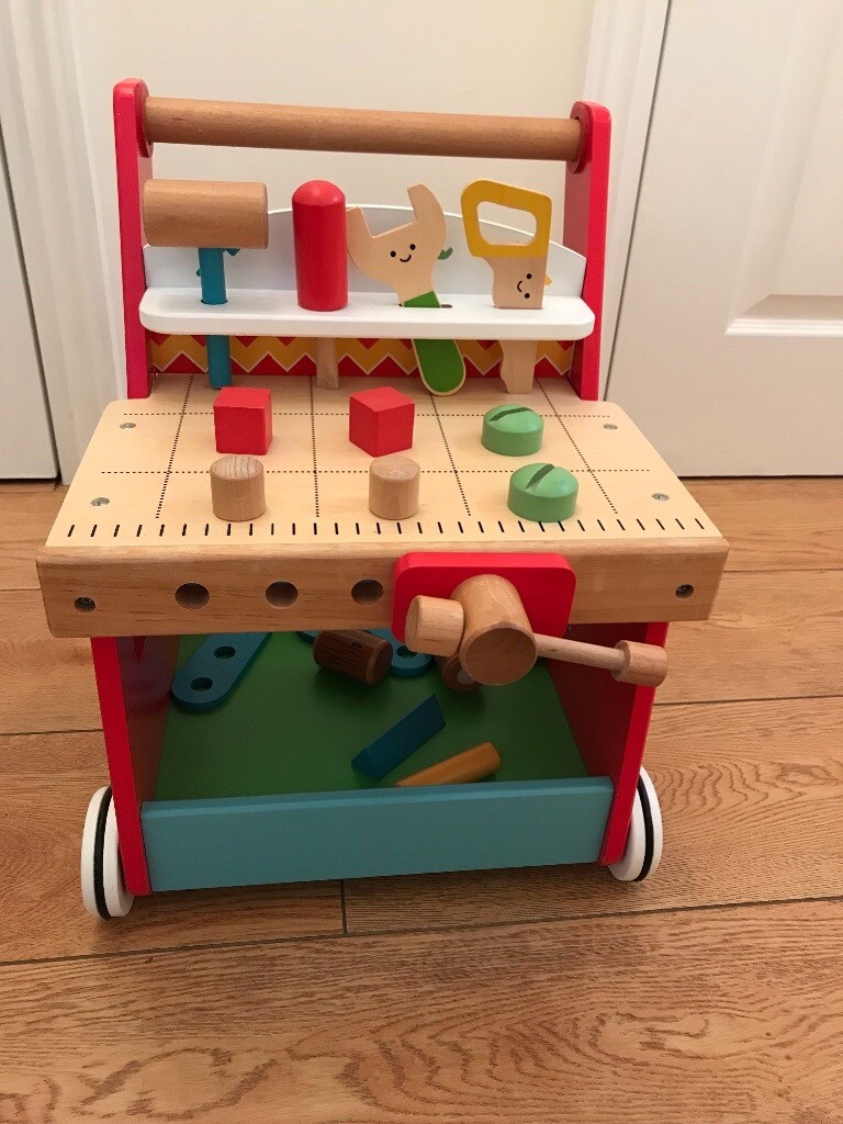 Elc Wooden Activity Workbench Walker In Kingswinford West