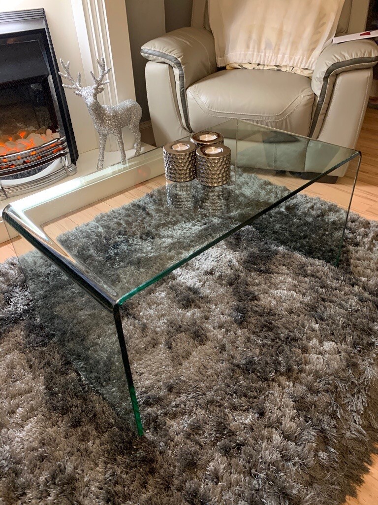 Glass Curved Coffee Table in Southside, Glasgow Gumtree