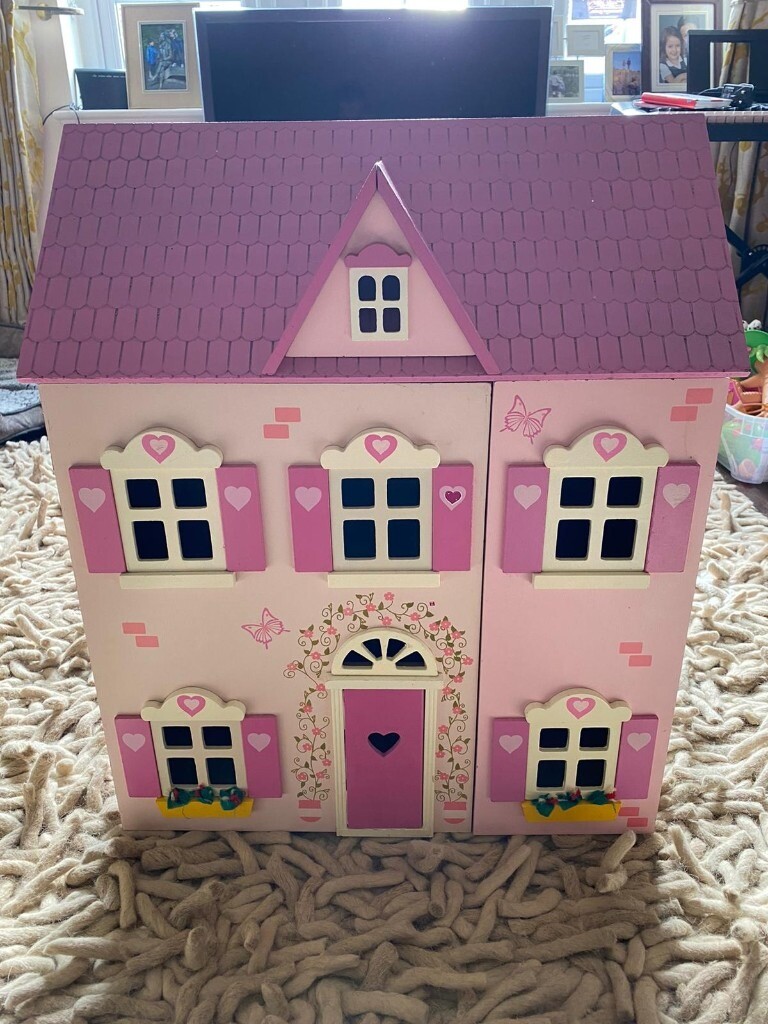 Large Wooden Dolls House with Furniture Figures in Kirkliston, Edinburgh Gumtree