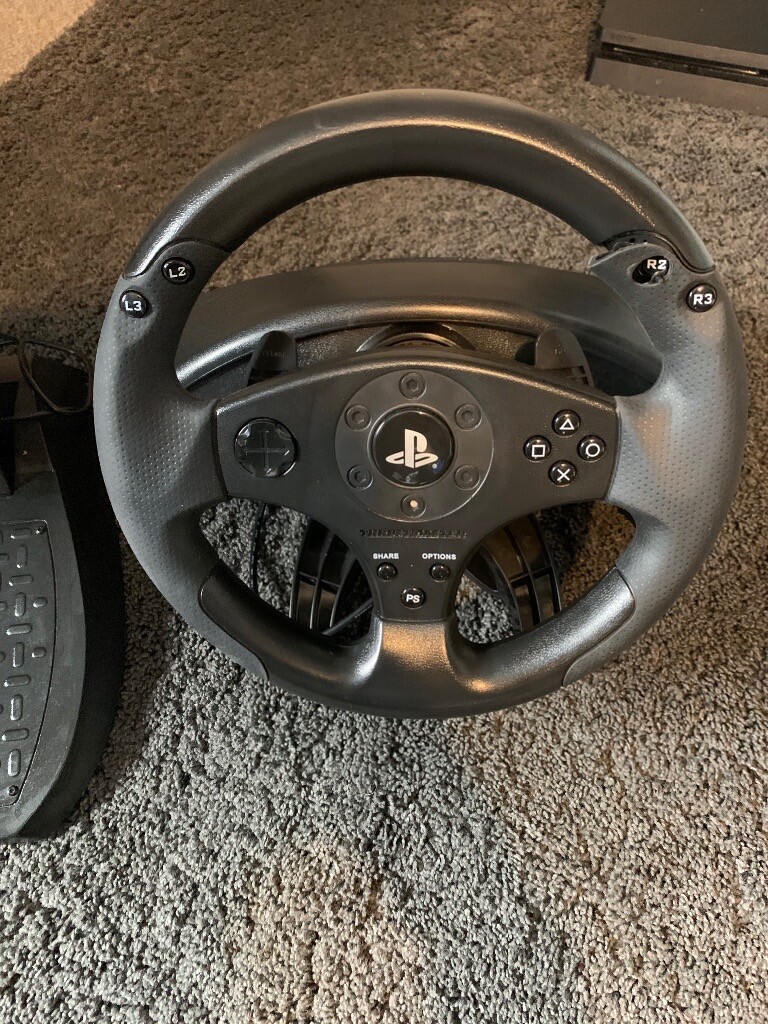 PS4 Steering Wheel and Pedals in Clarkston, Glasgow Gumtree