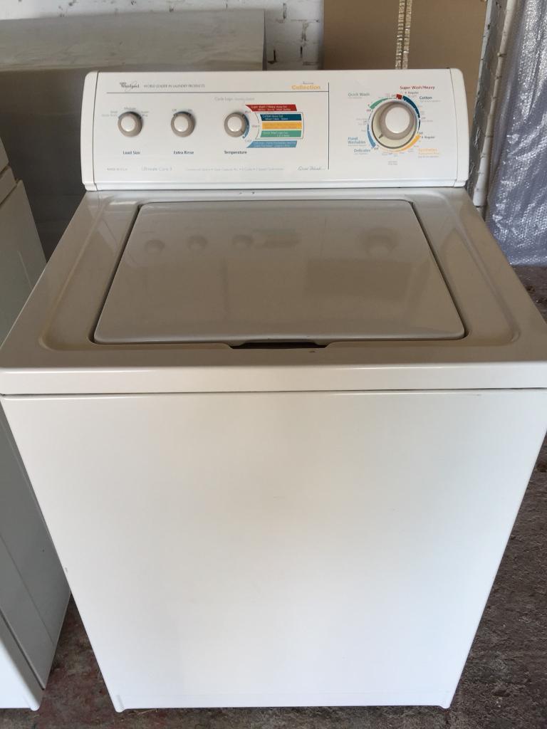 Whirlpool American style heavy duty washing machine in West Calder