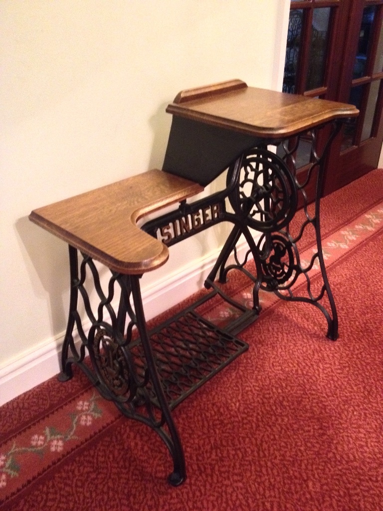 Fabulous table made form Singer Sewing Machine Trestle in Whittlesey