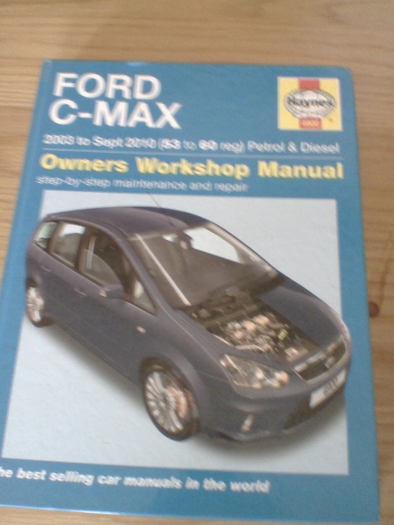 Ford c max repair manual.