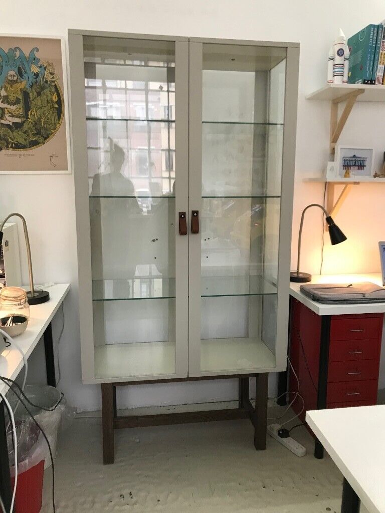 Ikea Stockholm Glass Display Cabinet In Hackney London