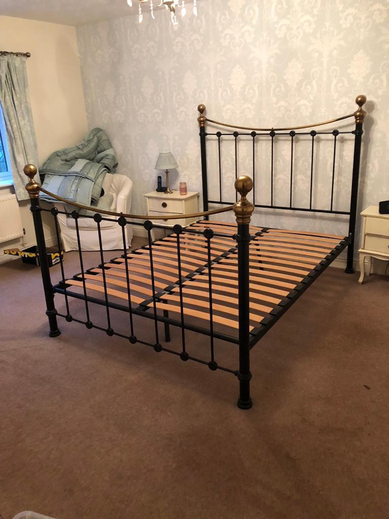 Cast iron bed frame in Monmouth, Monmouthshire Gumtree