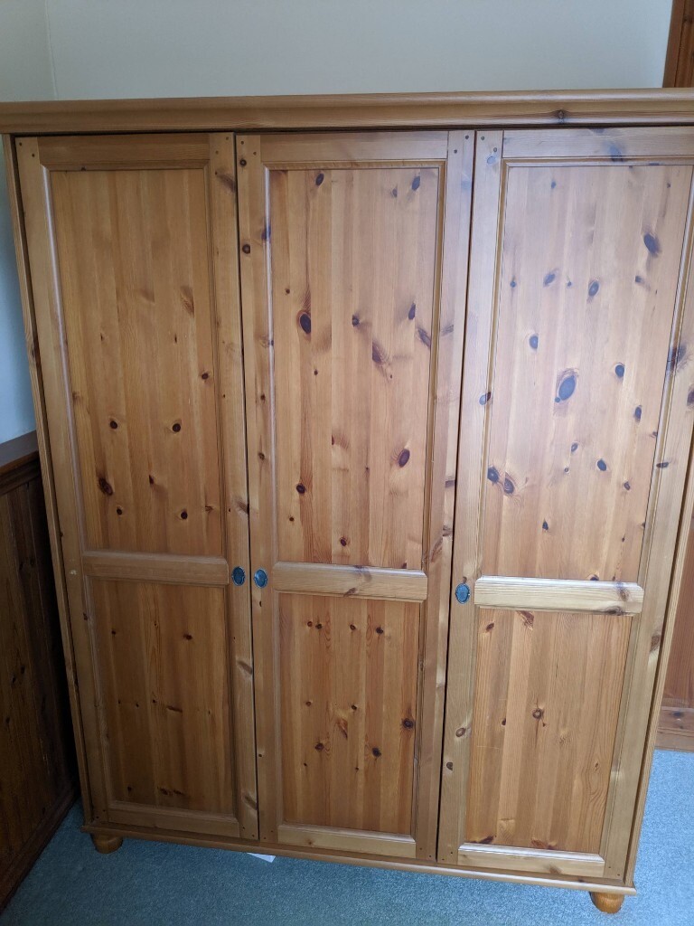 Ikea Leksvik 3 Door Wardrobe In Tiverton Devon Gumtree