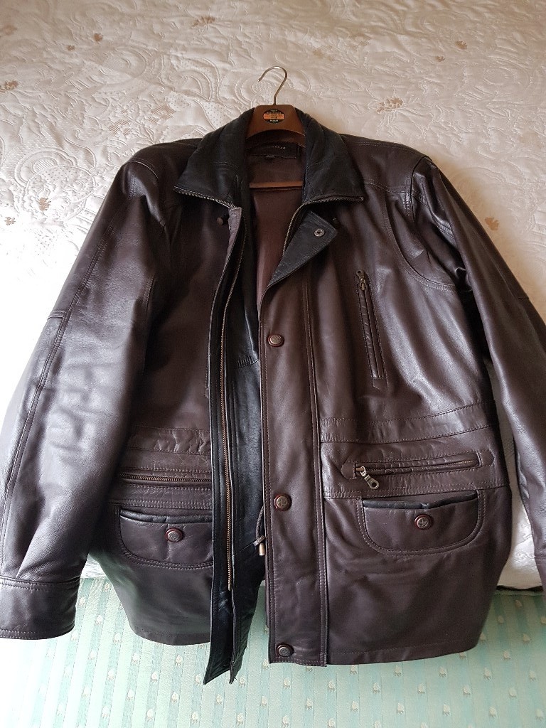 Gents Leather coat. Size XL in excellent condition in Larne, County Antrim Gumtree