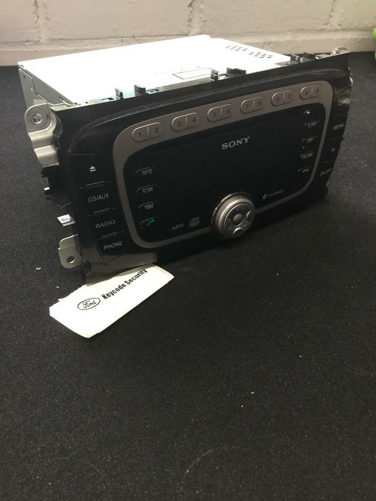 Ford Sony 6 Disc CD Changer Car Stereo in Poringland, Norfolk Gumtree