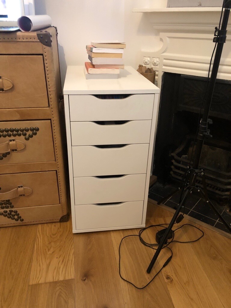 Ikea Alex Office Drawers White in Chiswick, London Gumtree
