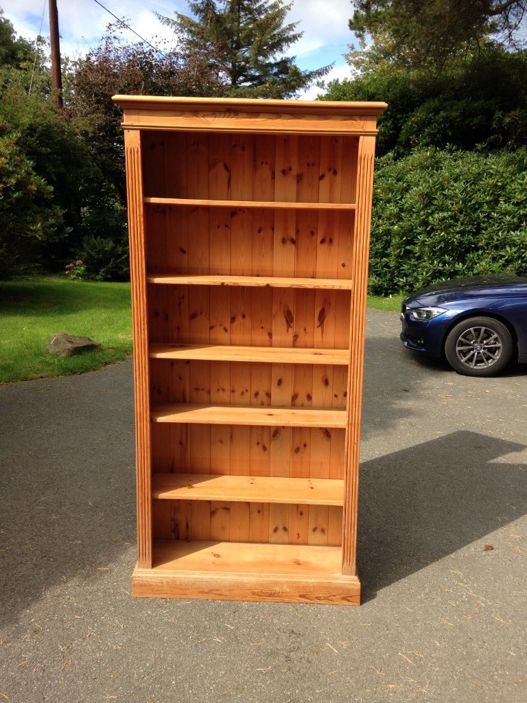 Pine bookcase in Pembrokeshire Gumtree