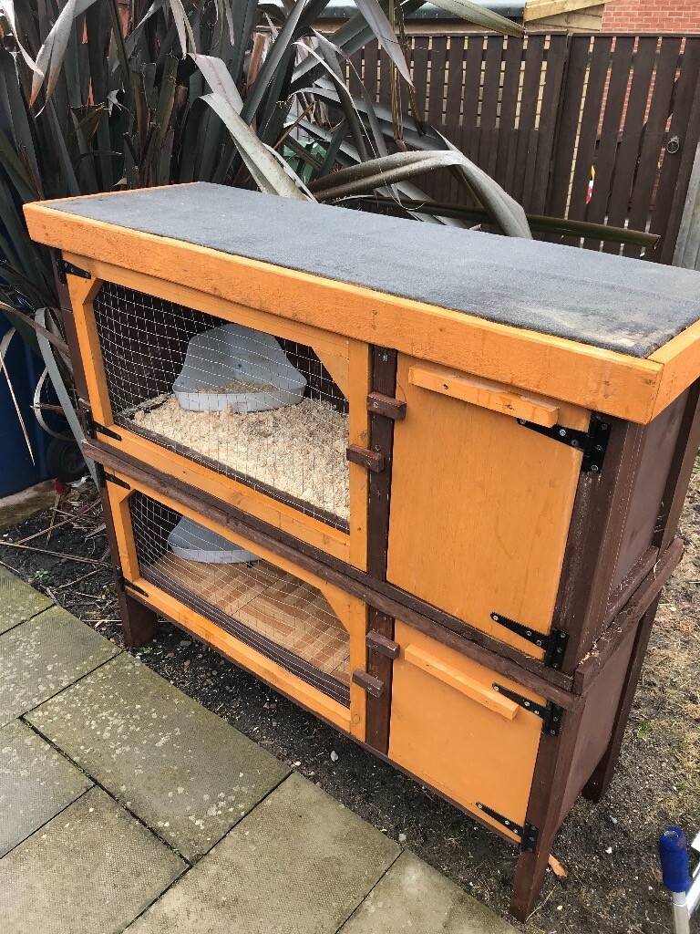 2 hand built rabbit cages for sale in South Shields, Tyne and Wear
