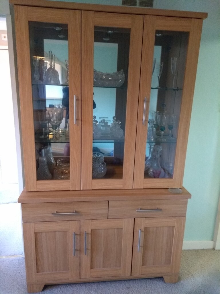 Beautiful Oak Wall unit!! in Ossett, West Yorkshire Gumtree