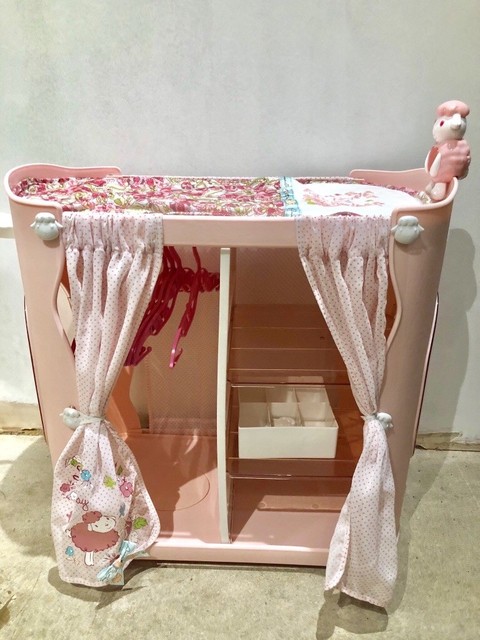 Baby Annabell 2 In 1 Changing Table Wardrobe In Portobello
