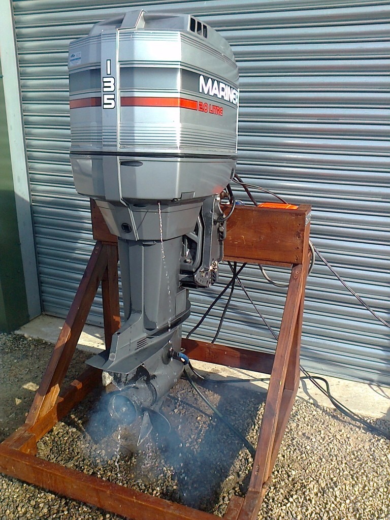 Mariner 135 HP V6 Outboard Engine, with all controls, | in Callington ...