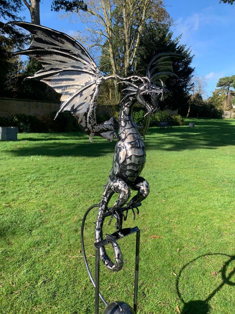 🐲 Unique Rocking Dragon Garden Ornament 🐲 | in Wallingford, Oxfordshire