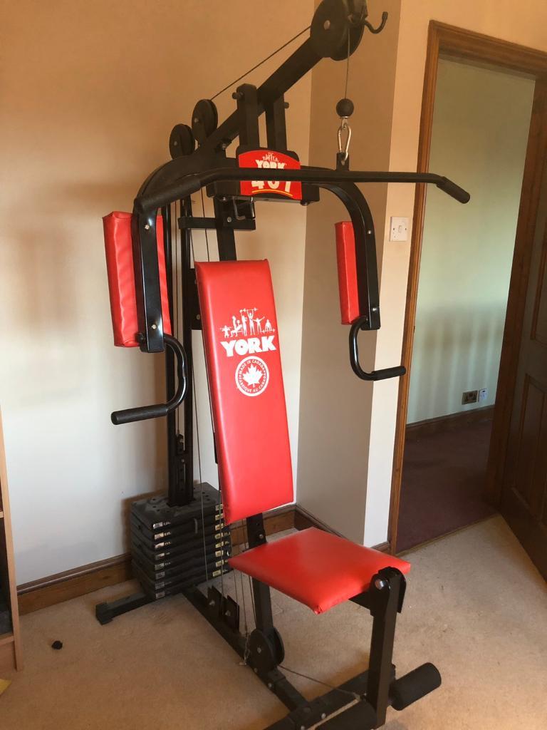 York multi gym weights in Worcester, Worcestershire Gumtree