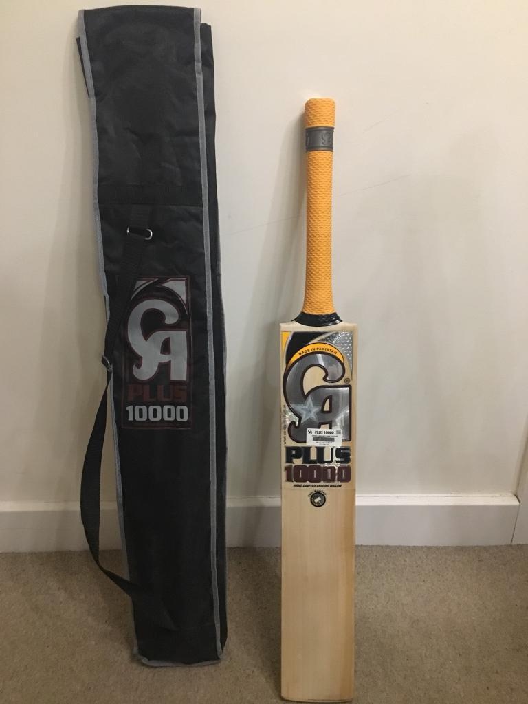 CA 10000 Plus cricket Bat English Willow 2.10 Oz(Brand New and ready to