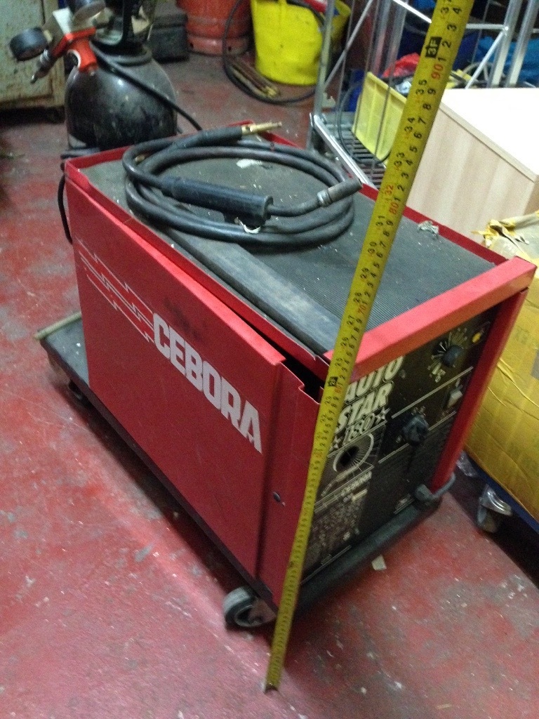 Mig welder Cebora 180 with gas bottle. in Stretford, Manchester Gumtree