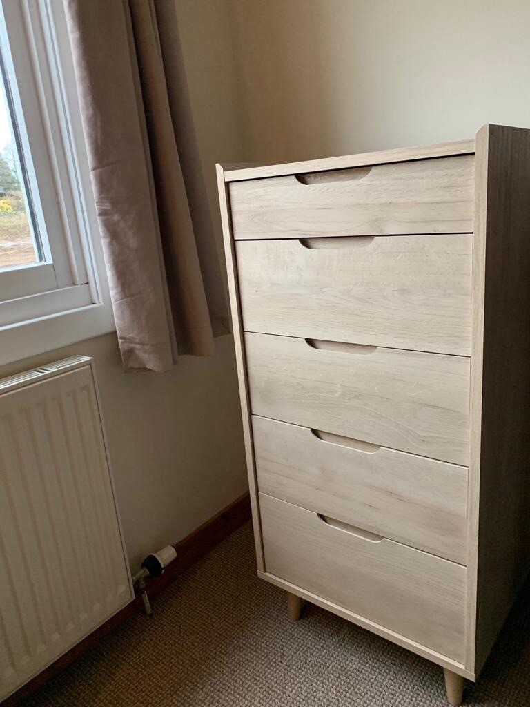 Next Stockholm Bedroom Furniture Wardrobe Chest Of Drawers