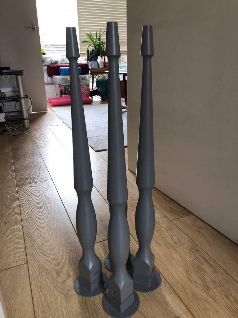 Four Ikea Table Legs with Screws in Oval, London Gumtree