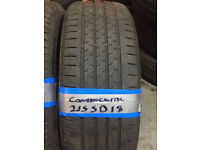215 50 18 CONTISPORT TYRES 8MM TREAD £120 THE PAIR FREE FIT N BAL #OPN 7 DYS#