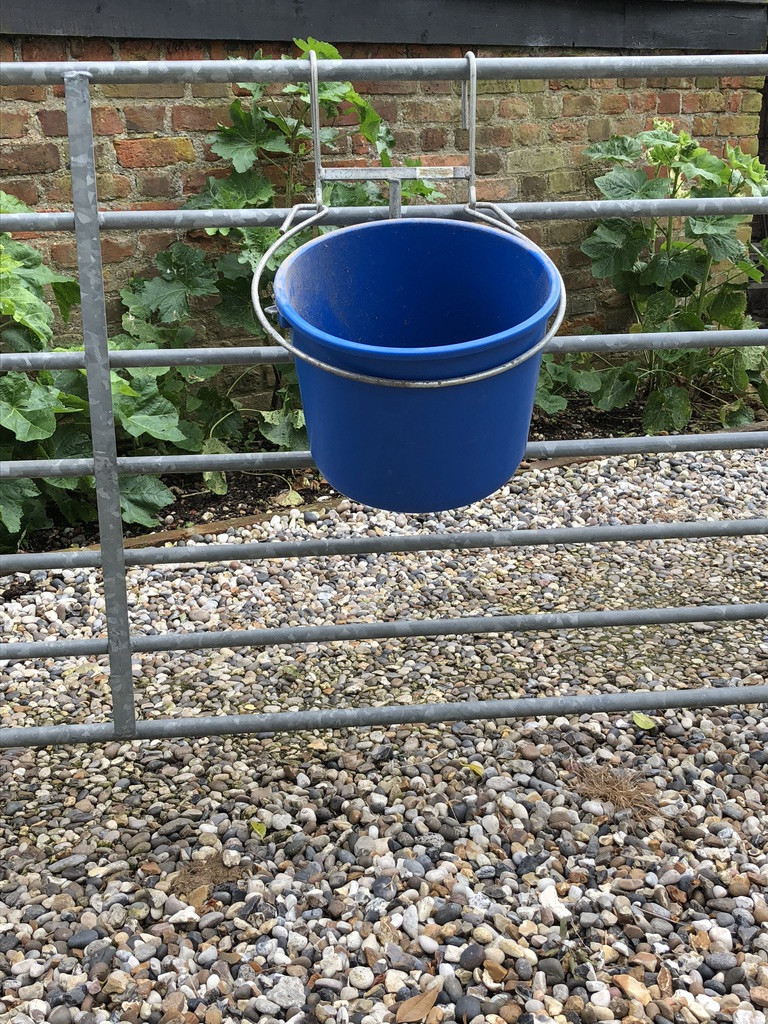 Portable hay rack & bucket holder for goats or sheep in Sudbury