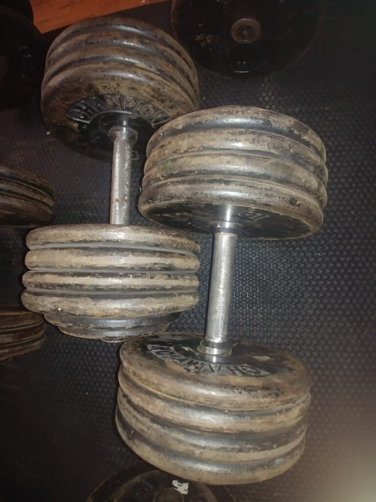 Dumbbells / dumbells / weights 2 x 46 kg in Northolt, London Gumtree