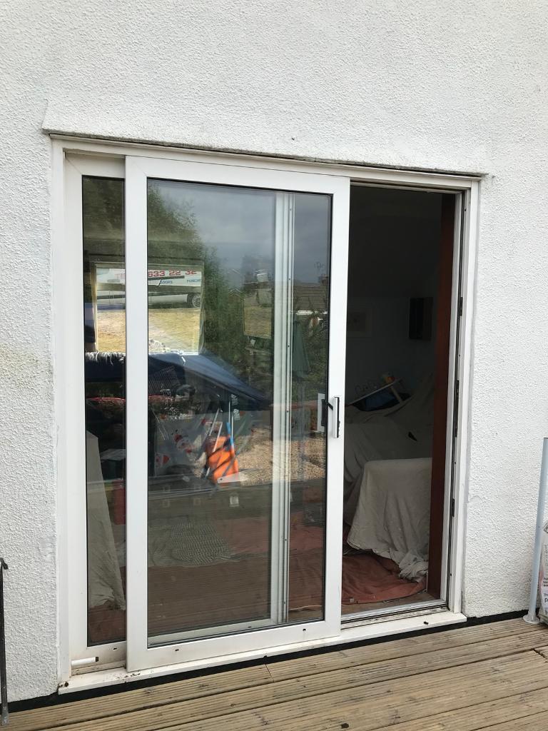 White upvc patio doors in Newport Gumtree
