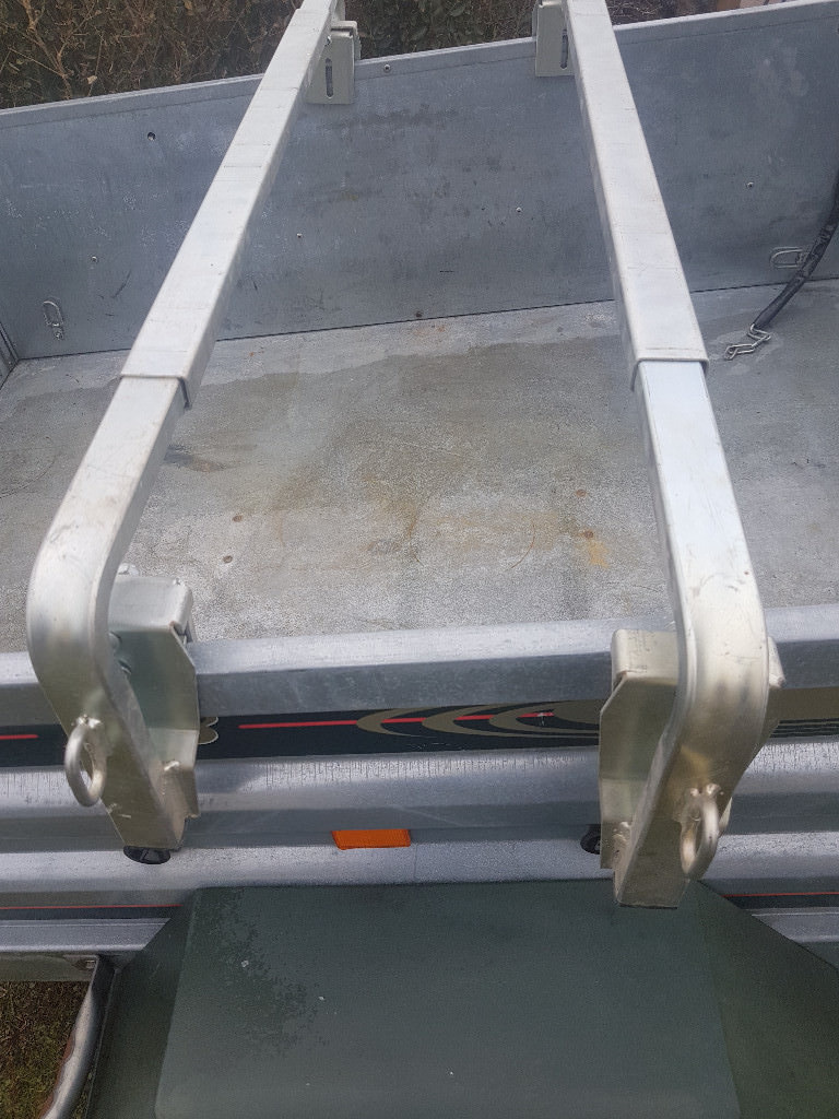 ERDE DAXARA TRAILER LOADING BARS ROOF RACK FULLY ADJUSTABLE VERY HEAVY