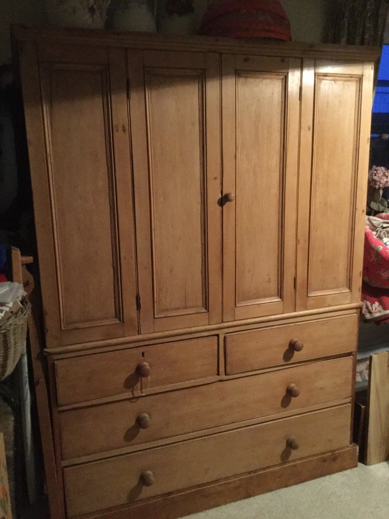 Antique Pine Housekeepers Cupboard in Truro, Cornwall Gumtree