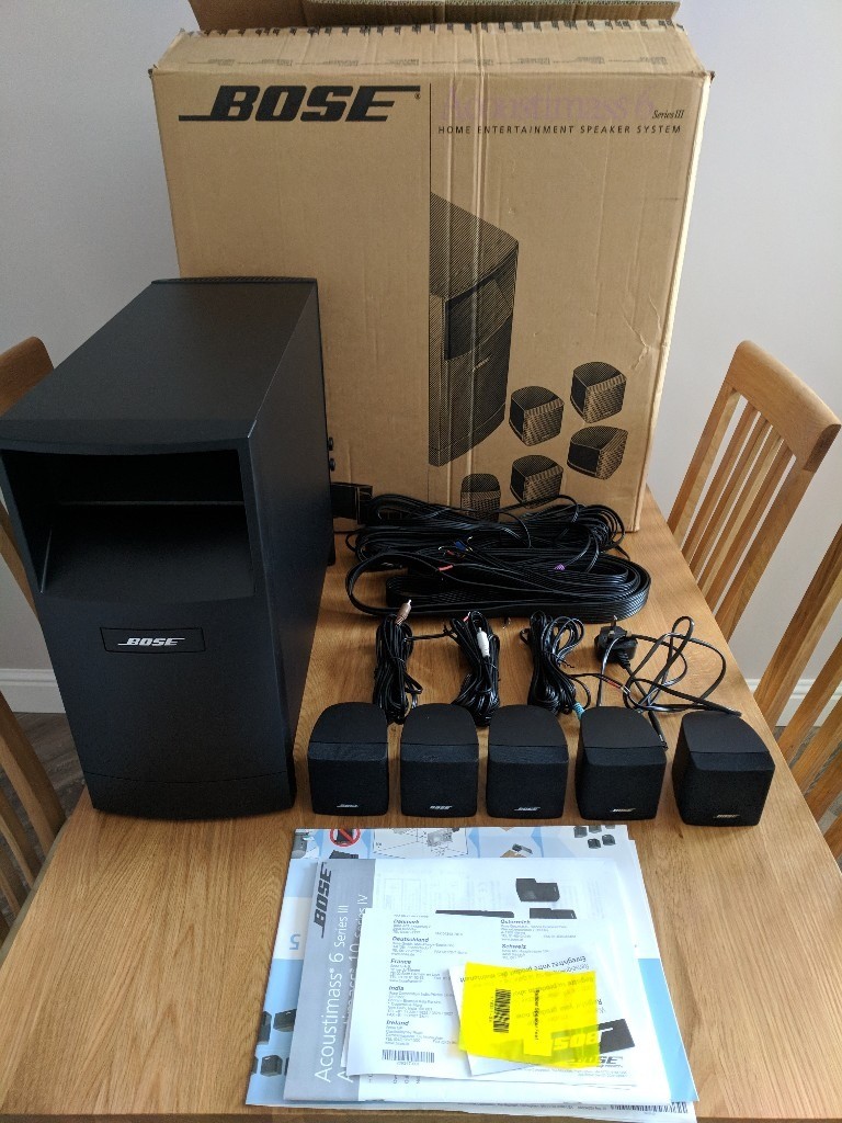 Bose Acoustimass 6 Series III 5.1 Speaker System in Blacon
