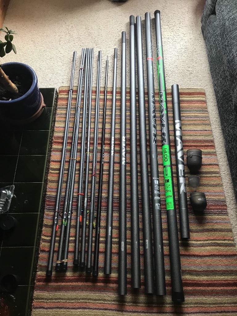 Maver 13m fishing pole in Leek, Staffordshire Gumtree