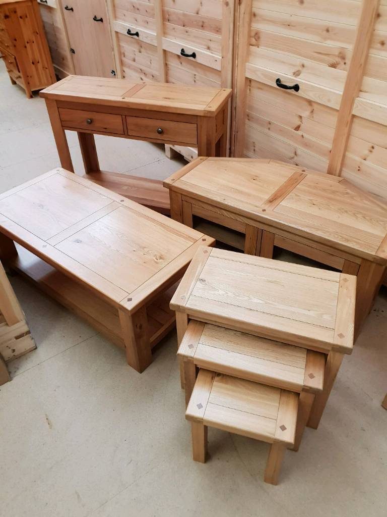 Oak living room furniture | in Ayr, South Ayrshire | Gumtree