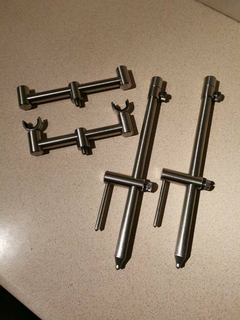 Matrix chunky stainless buzz bar set up carp fishing tackle in