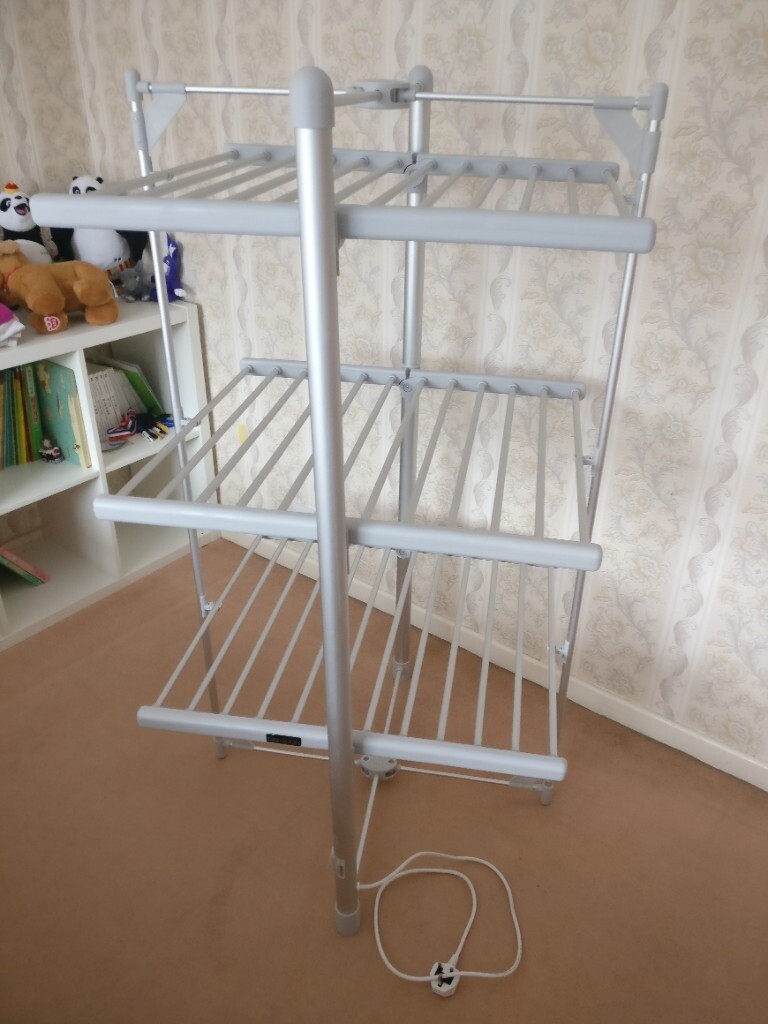 LAKELAND DRY SOON STANDARD 3TIER HEATED TOWER CLOTHES AIRER