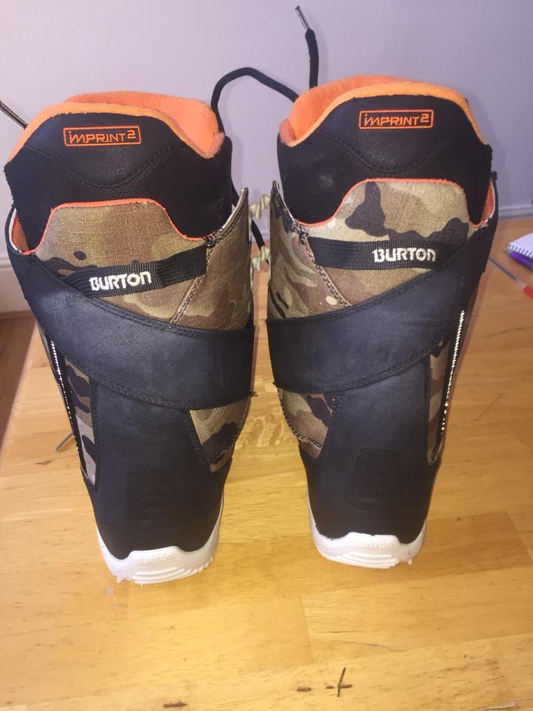 Burton Rampant UK8 snowboard boots in Brixton, London