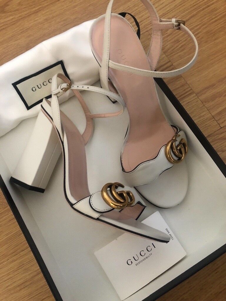 Gucci Marmont Block Heels-Size 38.5 | in Seven Sisters, London | Gumtree