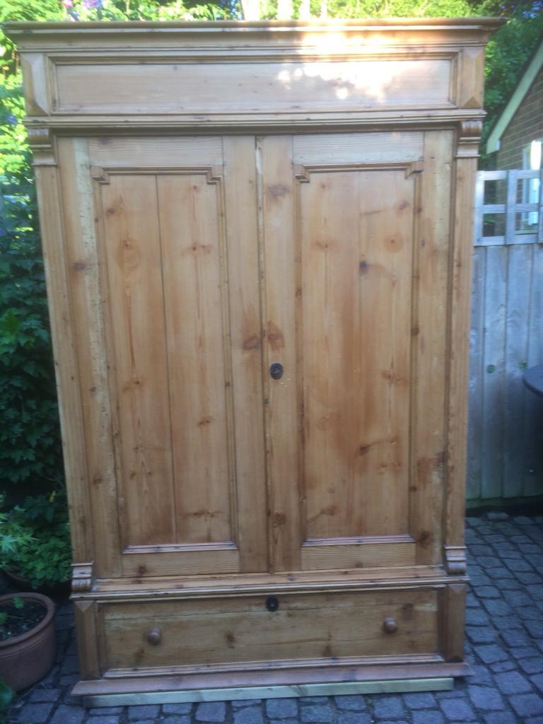 Victorian Pine Wardrobe In Fareham Hampshire Gumtree