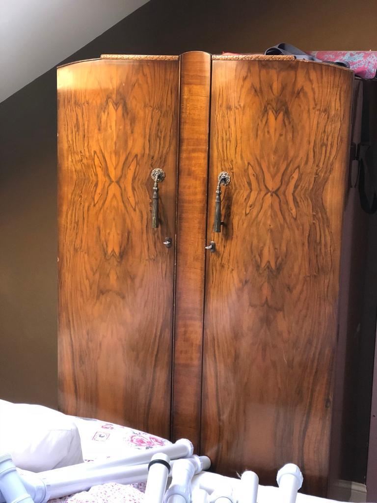 Shrager Stunning vintage wardrobe in Crosshill, Glasgow Gumtree
