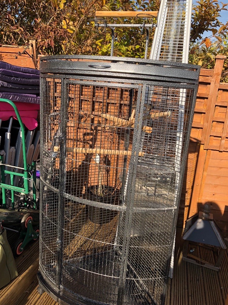 Corner parrot bird cage in Oxford, Oxfordshire Gumtree