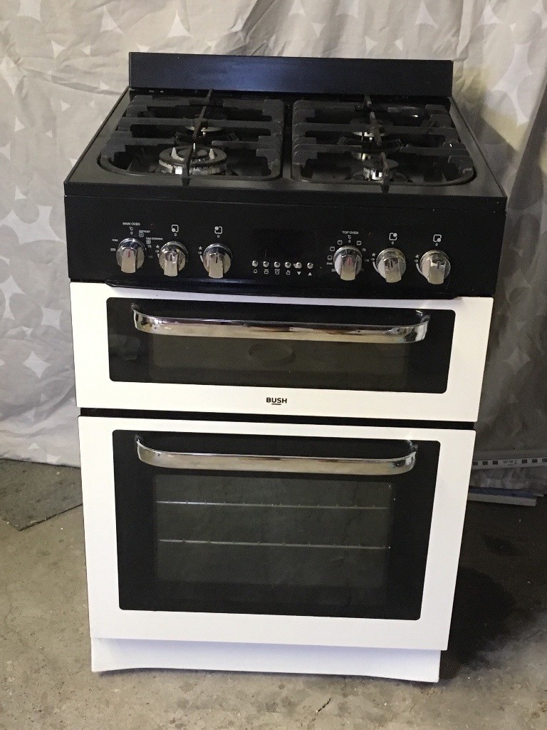 Bush Cream Gas Hob Electric Oven Cooker in Darlington, County Durham