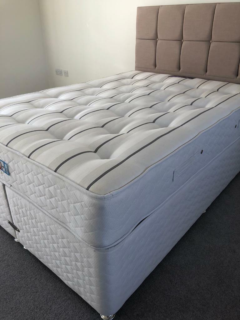 Double Mattress Set Double Weight Mattress & Base Set 160kg