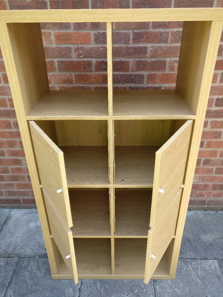 Kallax Shelving unit with doors in Bramcote, Nottinghamshire Gumtree