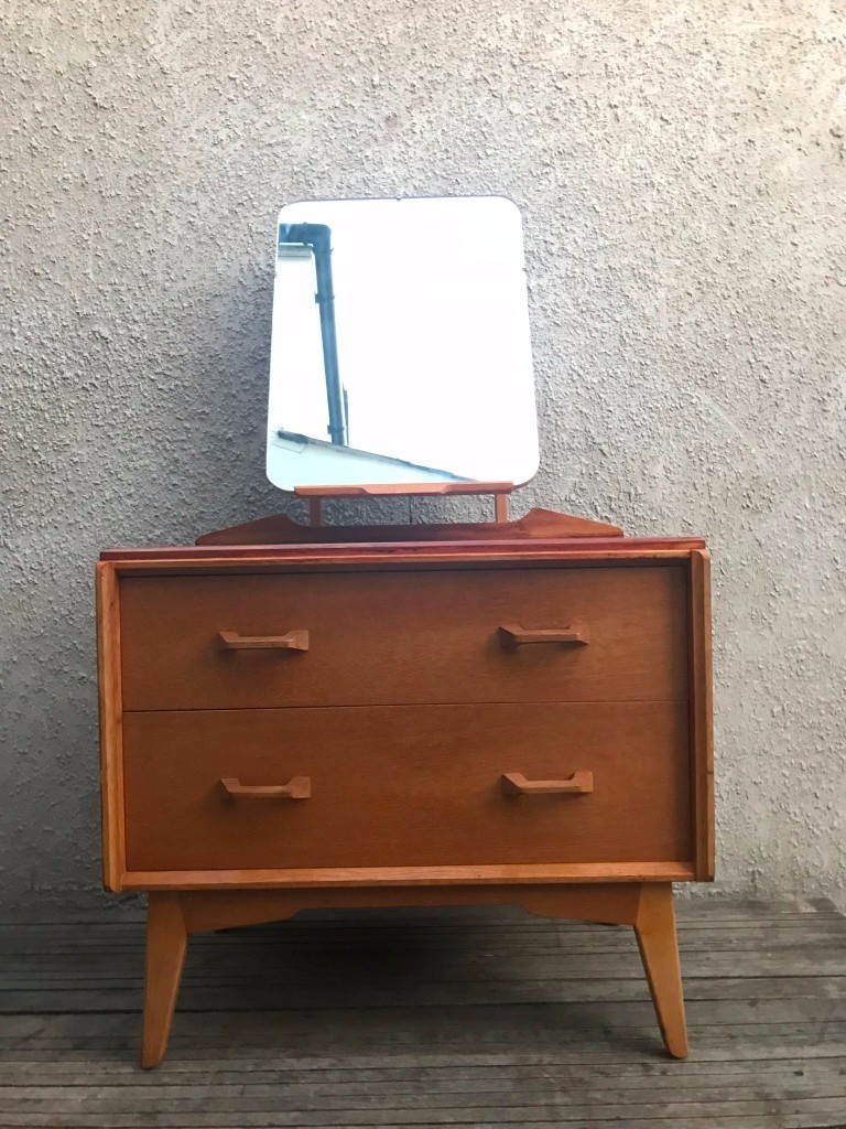 Mid Century Vintage Dressing Table Chest Drawers 1950s G Plan