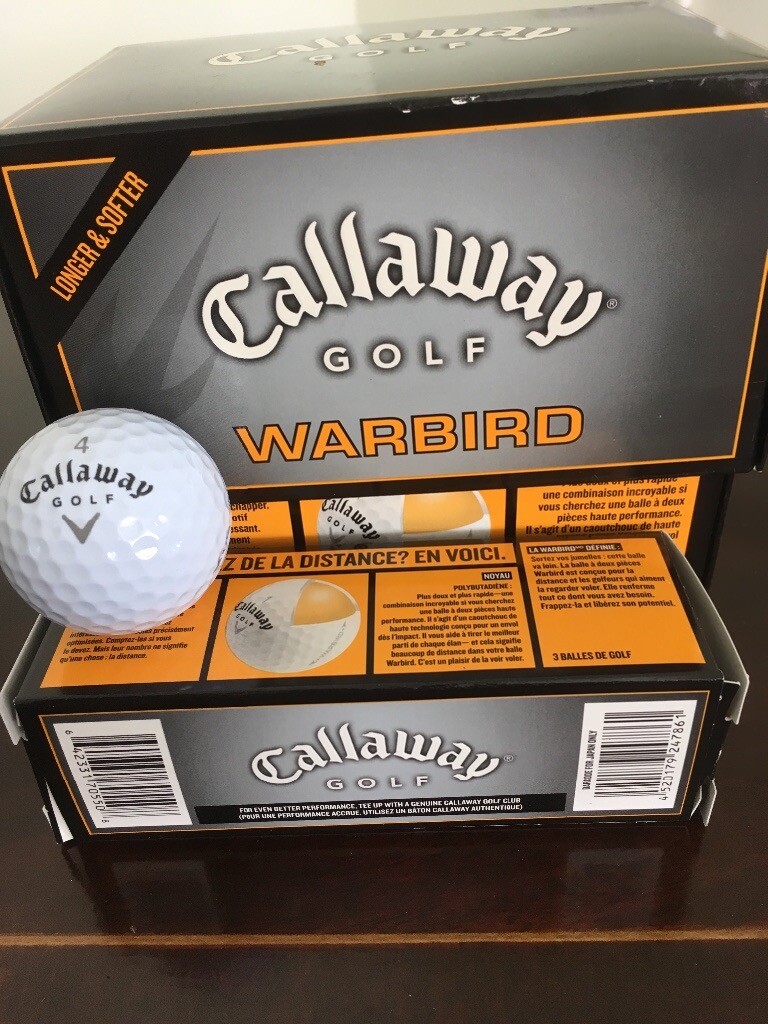 Callaway Warbird Golf Balls x 12 in Ipswich, Suffolk Gumtree