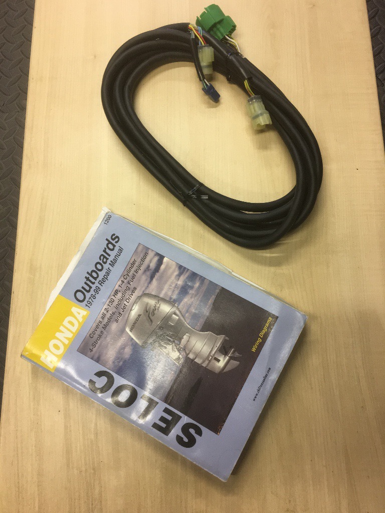 Honda BF 50 Outboard wiring loom & Service manual