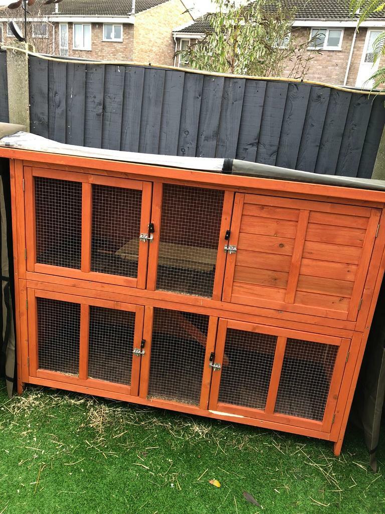 5ft double storey Rabbit Hutch with cover in Colchester, Essex Gumtree