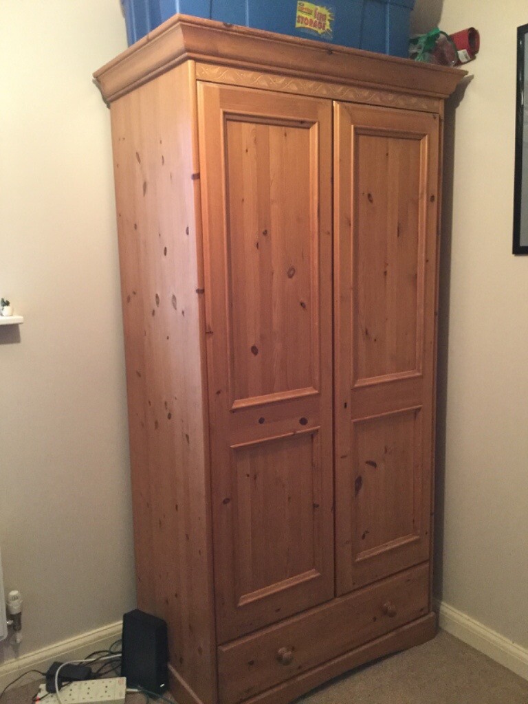 Marks And Spencer Solid Pine Wardrobe In Fareham Hampshire