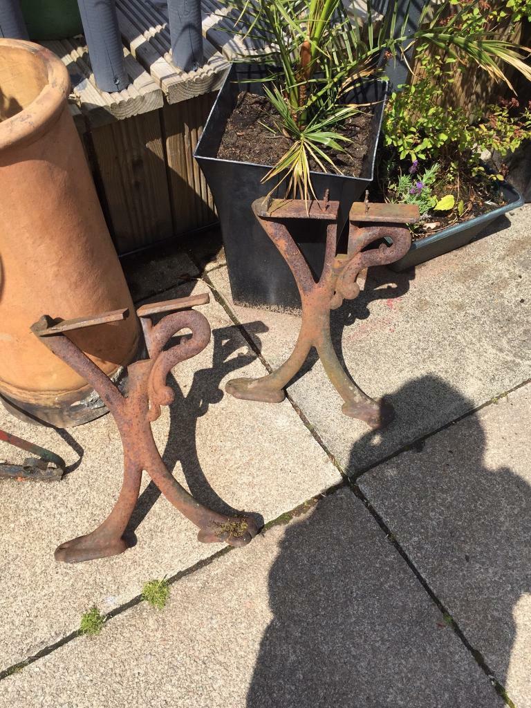 Vintage cast iron bench seat? Legs in Crieff, Perth and Kinross Gumtree